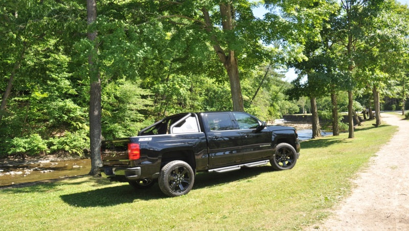 CORSA Performance Polished Sport Single Side Exhaust for 2014-19 Chevy Silverado 1500 5.3L V8 Crew Cab/Standard Bed