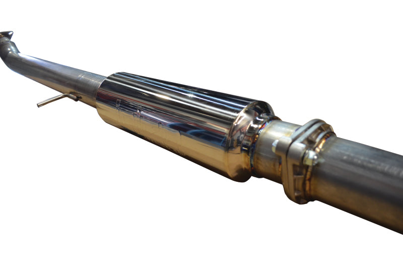 Injen Cat-Back Exhaust System with Dual Burnt Titanium Tips for 16-20 Honda Civic 1.5L Turbo Sedan - OneFastShop