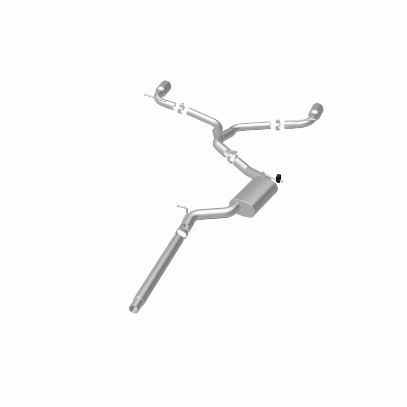 Magnaflow Cat-Back Dual Split Rear Exit Exhaust 4in Tips 2015-2018 VW GTI 2.0L Turbo - OneFastShop