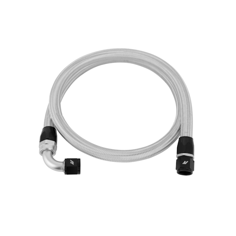 Mishimoto Stainless Steel Braided Hose with -10AN Fittings - 4 Ft