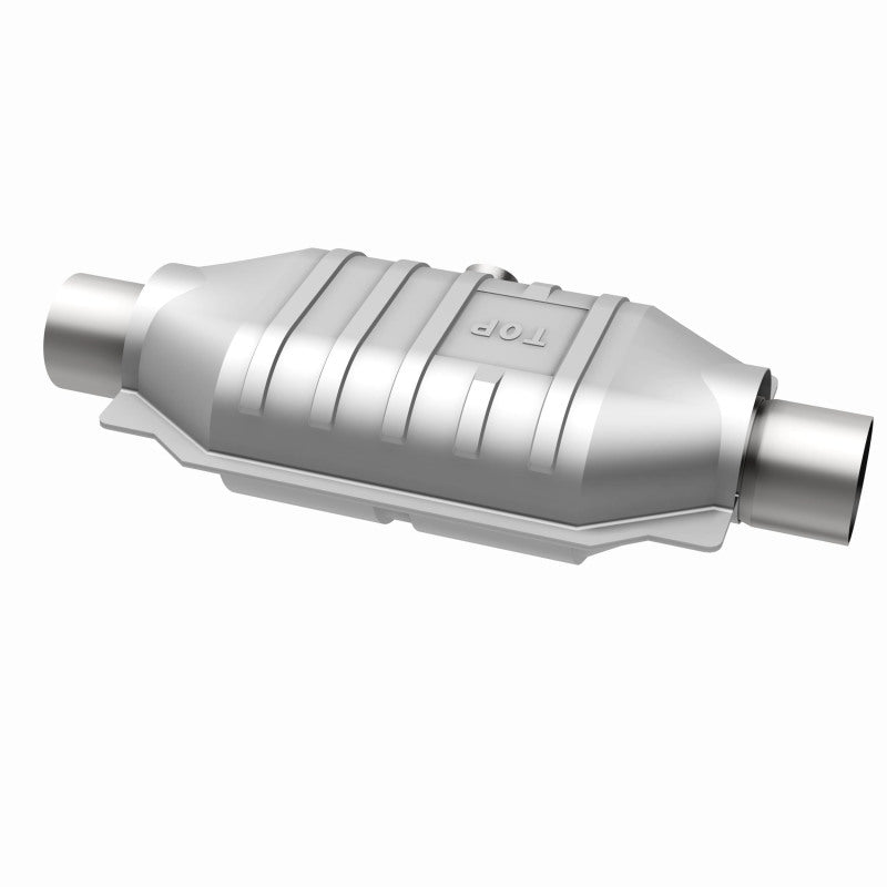 Magnaflow Universal 2.5 Midbed O2 CA OBDII Catalytic Converter for 2003-2006 Ford E-150 E-250 E-350 and More - OneFastShop