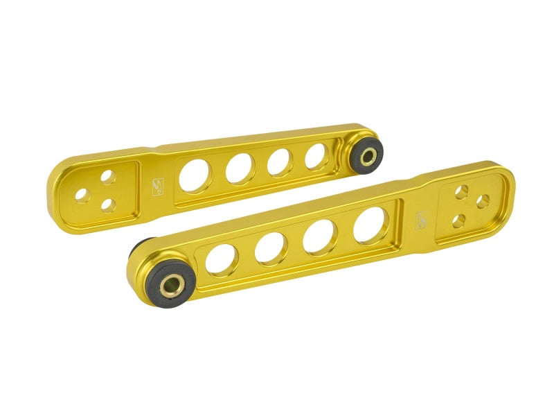 Skunk2 Racing Gold Anodized Rear Lower Control Arm Includes Socket Tool for 2001-2005 Honda Civic DX EX LX Si