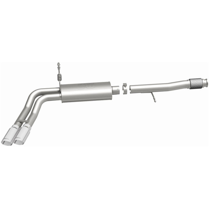 Magnaflow Performance Exhaust System for 14 Chev Silverado V8 5.3L - Dual Same Side SS Cat Back - Fits Various Models - OneFastShop