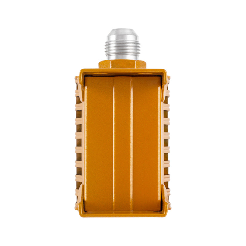 Mishimoto Universal Oil Cooler -8AN 10 Row Core Gold - OneFastShop