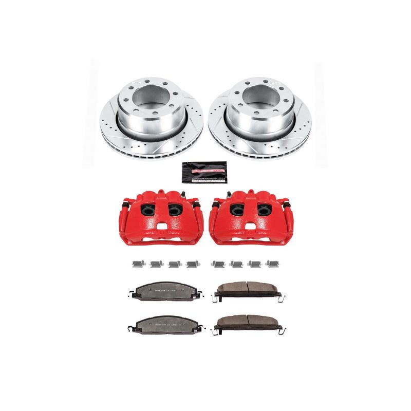 Power Stop 09-10 Dodge Ram 2500 Rear Z36 Truck and Tow Kit with Cals