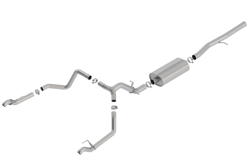 Borla Catback Exhaust System for Chevrolet Silverado/GMC Sierra 1500 6.2L SS Touring