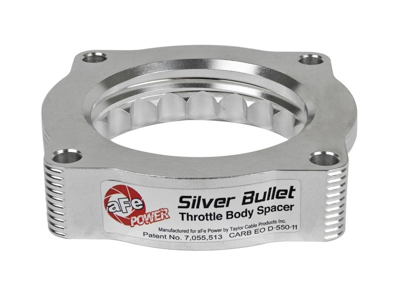 aFe Silver Bullet Throttle Body Spacer for BMW N62 5series (E60) 6series (E63/64)