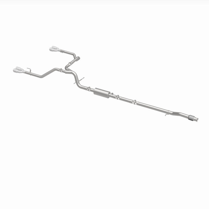 Magnaflow Street Series Quad Split Rear Exhaust for 2019-2024 Chevy Silverado 1500 V8 5.3L with Polished Tips