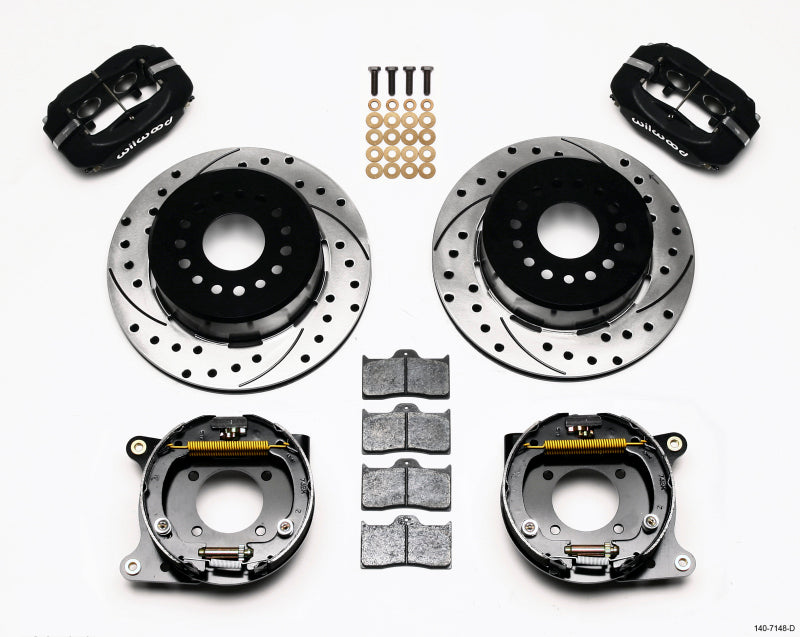 Wilwood Forged Dynalite P/S Park Brake Kit Drilled 93-97 Camaro Firebird - OneFastShop