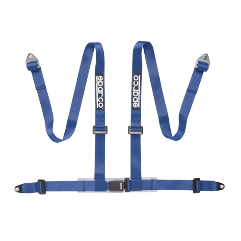 SPARCO Belt 2 Inch Blue 4Pt Blt-In Safety Harness