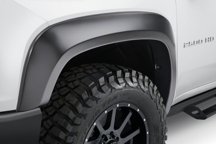 Husky Liners 2020–2025 Extend-A-Fender Flares for Chevrolet Silverado 2500 HD Black (4 Pack) - OneFastShop