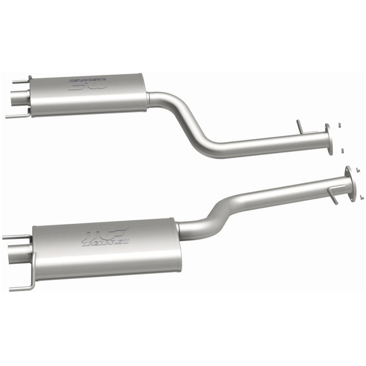 MagnaFlow 2012–2016 Lexus LS460 4.6L V8 Stainless Steel Axle-Back Exhaust (Uses Factory Tips) - OneFastShop