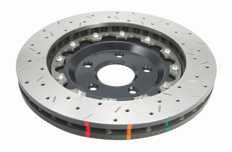 DBA 5000 Series XS Black Hat Front Drilled & Slotted Rotor - Chevrolet Corvette / Cadillac XLR 2004-2013, image 3