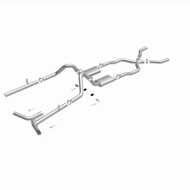 Magnaflow Performance Exhaust System C/B 3inch 55-57 Chevy Bel Air V8 - OneFastShop