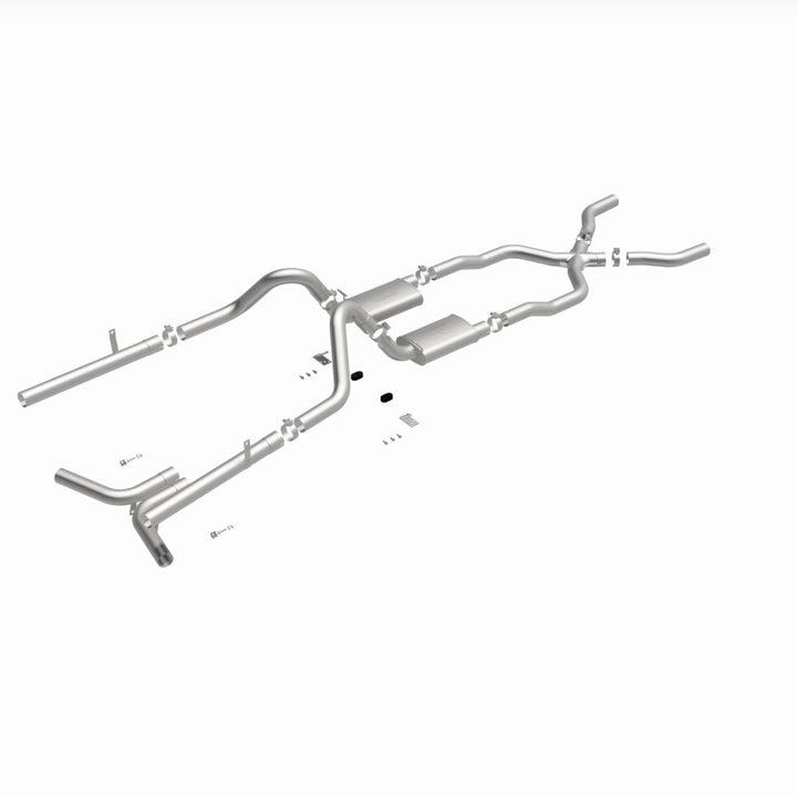 Magnaflow Performance Exhaust System C/B 3inch 55-57 Chevy Bel Air V8 - OneFastShop