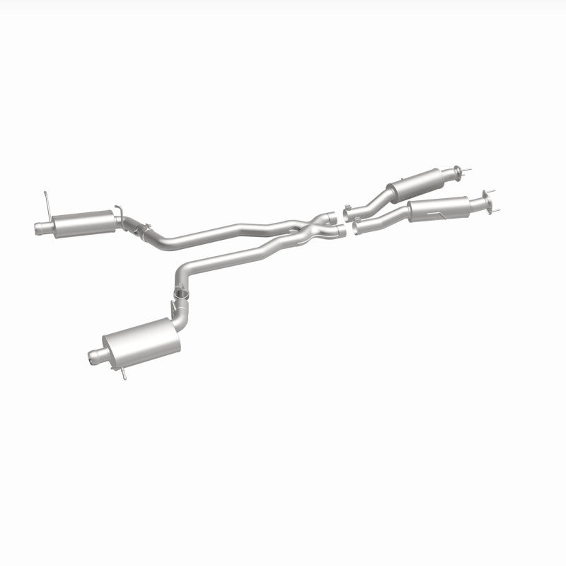 MagnaFlow Stainless Cat Back Exhaust System - Jeep Grand Cherokee V8 6.4L Dual Split Rear Exit