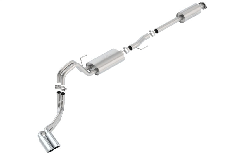 Borla Catback Exhaust S-Type for 15-16 Ford F-150 3.5L EcoBoost Truck - OneFastShop
