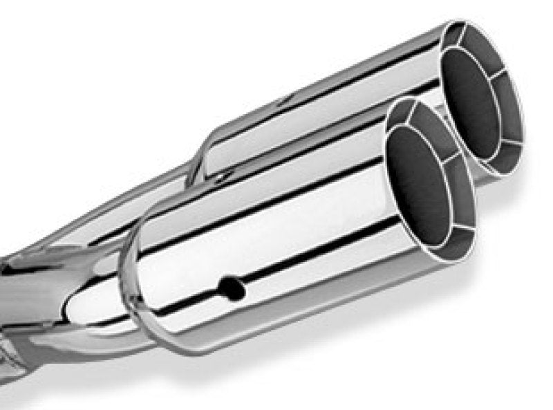 Borla Universal Polished Tip Dual Round Intercooled Inlet 2 1/2in Outlet 3in No Returns