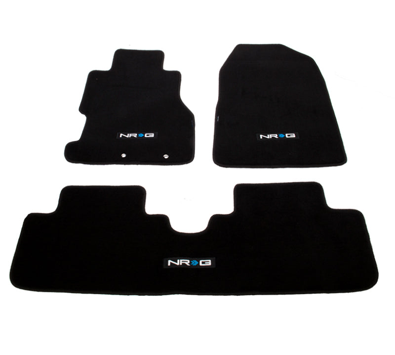 Nrg Floor Mats for 02-03 Honda Civic Si 3DR Coupe - 3pc.