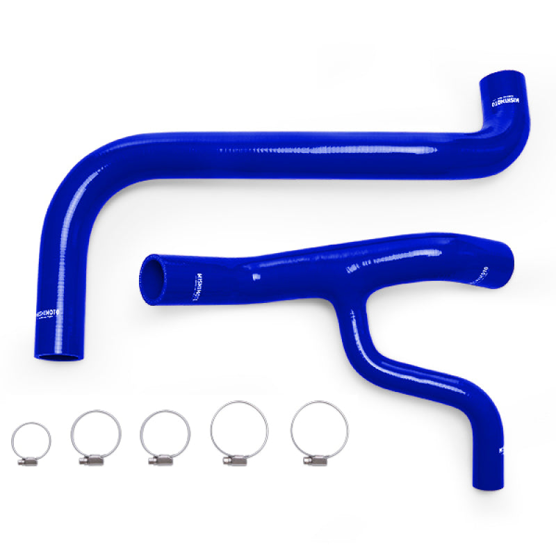 Mishimoto 1998–2004 4.6L Silicone Radiator Hose Kit for Ford F-150 (XLT, Lariat, King Ranch, and More) – Blue - OneFastShop