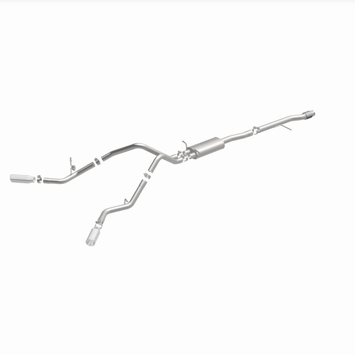 Magnaflow Cat Back Performance Exhaust for 14-19 Chev Silverado V8 5.3L Dual Split Rear Exit Stainless Steel - OneFastShop