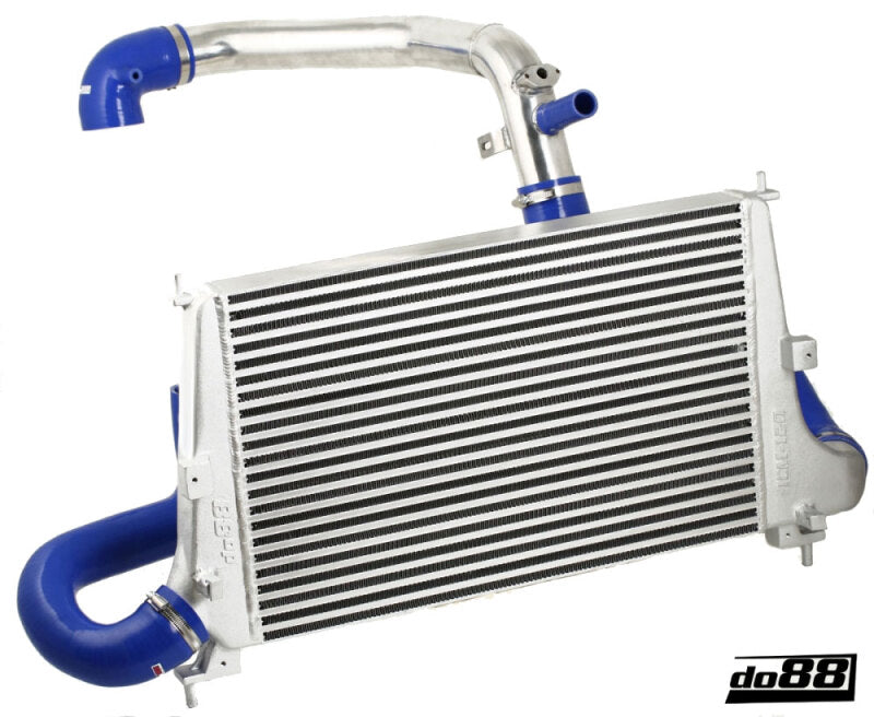 do88 BigPack Intercooler Kit - Saab 9-5 Manual 2001-2009 - Black Hoses