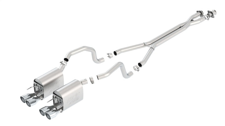 Borla Aggressive ATAK Catback Exhaust for 09-11 Chevrolet Corvette 6.2L V8 - OneFastShop