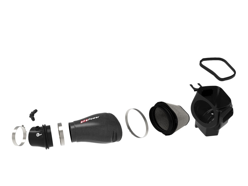 Afe Track Series Carbon Fiber Pro Dry S AIS Air Filter - 19-20 Jeep Grand Cherokee Trackhawk 6.2L - OneFastShop