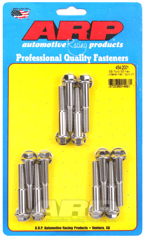 ARP Ford SS Hex Intake Manifold Bolt Kit ARP Ford SS