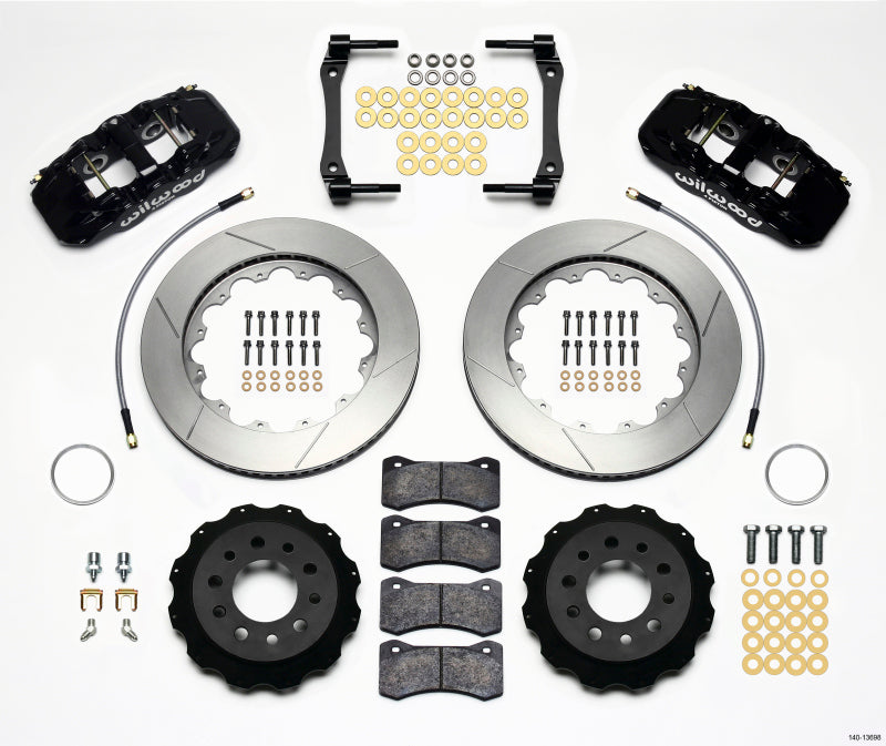 Wilwood AERO4 Rear Kit 14.25in Brake Upgrade 2014-2016 Corvette C7 Stingray Z06 - OneFastShop