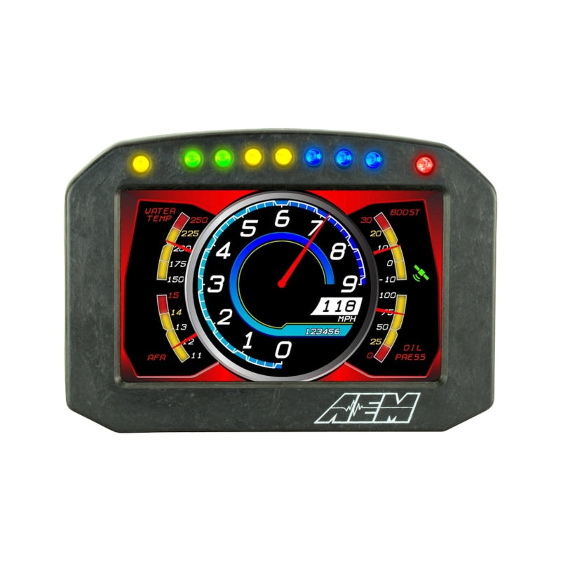AEM Carbon Logging Flush Digital Dash Display - CD-5L, image 6