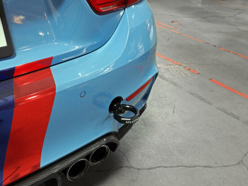aFe Control Rear Tow Hook - BMW 2 / 3 / 4 Series & M (F-Chassis) 2012-2021 - Black, image 2