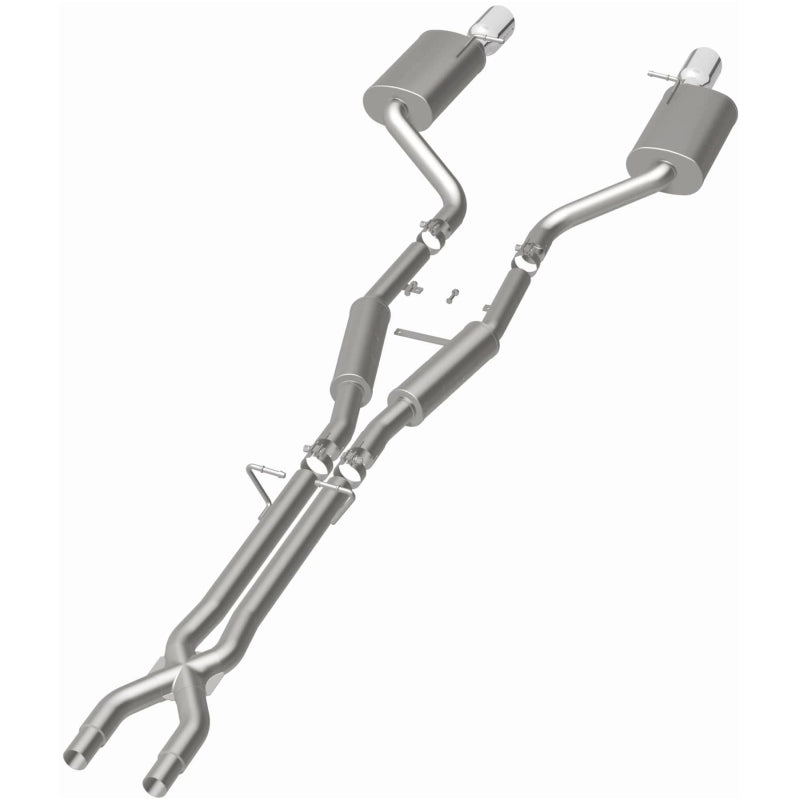 Magnaflow Cat-Back Exhaust System for 05-07 Audi A4 Quattro V6 3.2L Dual Split Rear Exit with 2 Tips - OneFastShop