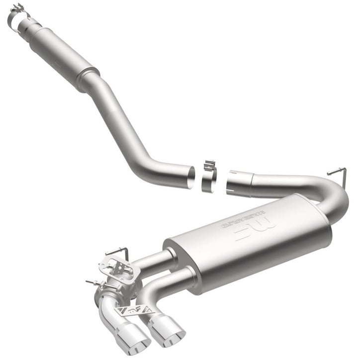 MagnaFlow CB SS Dual Straight Exhaust System Easy Install