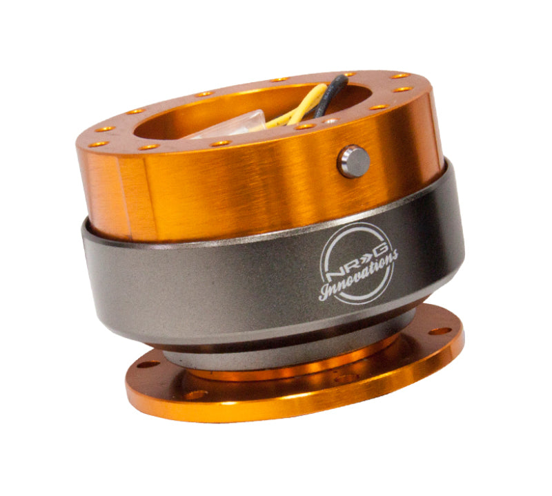 Nrg Quick Release Gen 2.0 Rose Gold Body Titanium Chrome Ring