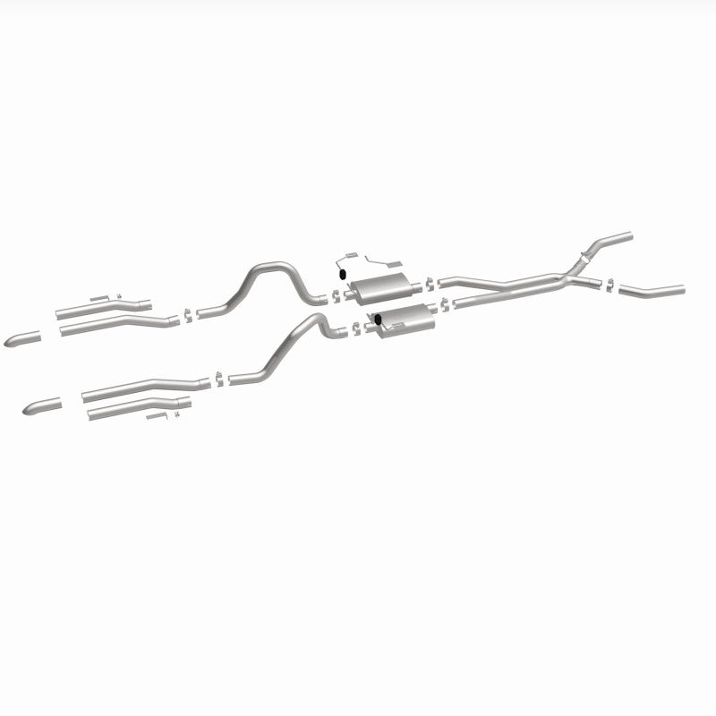Magnaflow Street Series CB Exhaust System for 67-74 Dodge Charger 7.2L - OneFastShop