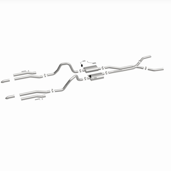Magnaflow Street Series CB Exhaust System for 67-74 Dodge Charger 7.2L - OneFastShop