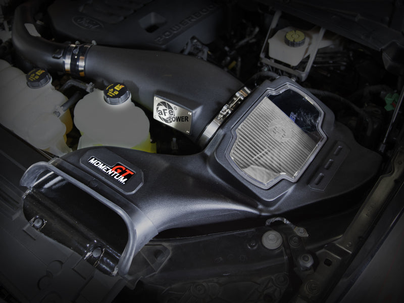 aFe POWER Momentum GT Pro Dry S Intake System for 21-22 Ford F-150 V6-3.5L (tt) PowerBoost
