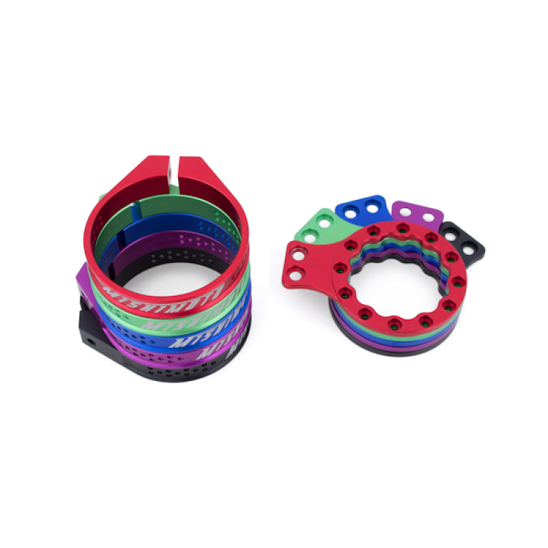 Mishimoto Bracket Set Red For Baffled Oil Catch Can