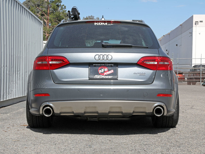 Afe MACH Force-Xp Stainless Steel Axle-Back Exhaust for Audi Allroad L4 (13-16)