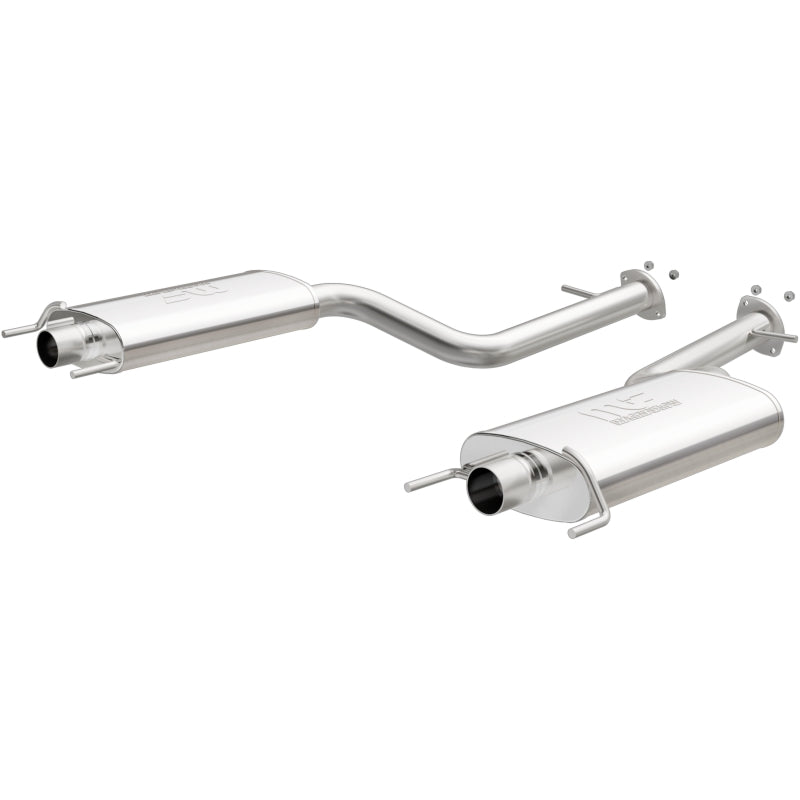 MagnaFlow 2012–2016 Lexus LS460 4.6L V8 Stainless Steel Axle-Back Exhaust (Uses Factory Tips) - OneFastShop