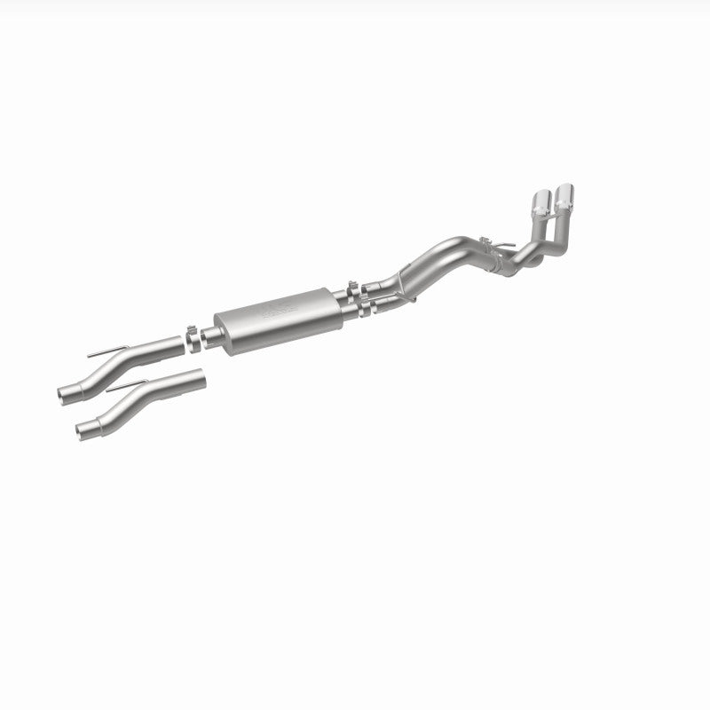 Magnaflow Street Series Cat-Back Exhaust System for 15-21 Ford F-150 SS Polished Rear Exit - OneFastShop