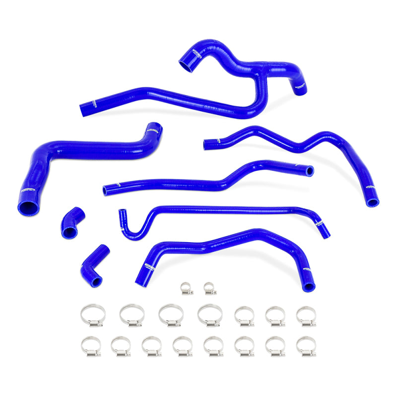 Mishimoto Silicone Radiator & Heater Hose Kit - Ford Mustang V6 2005-2010 - Blue