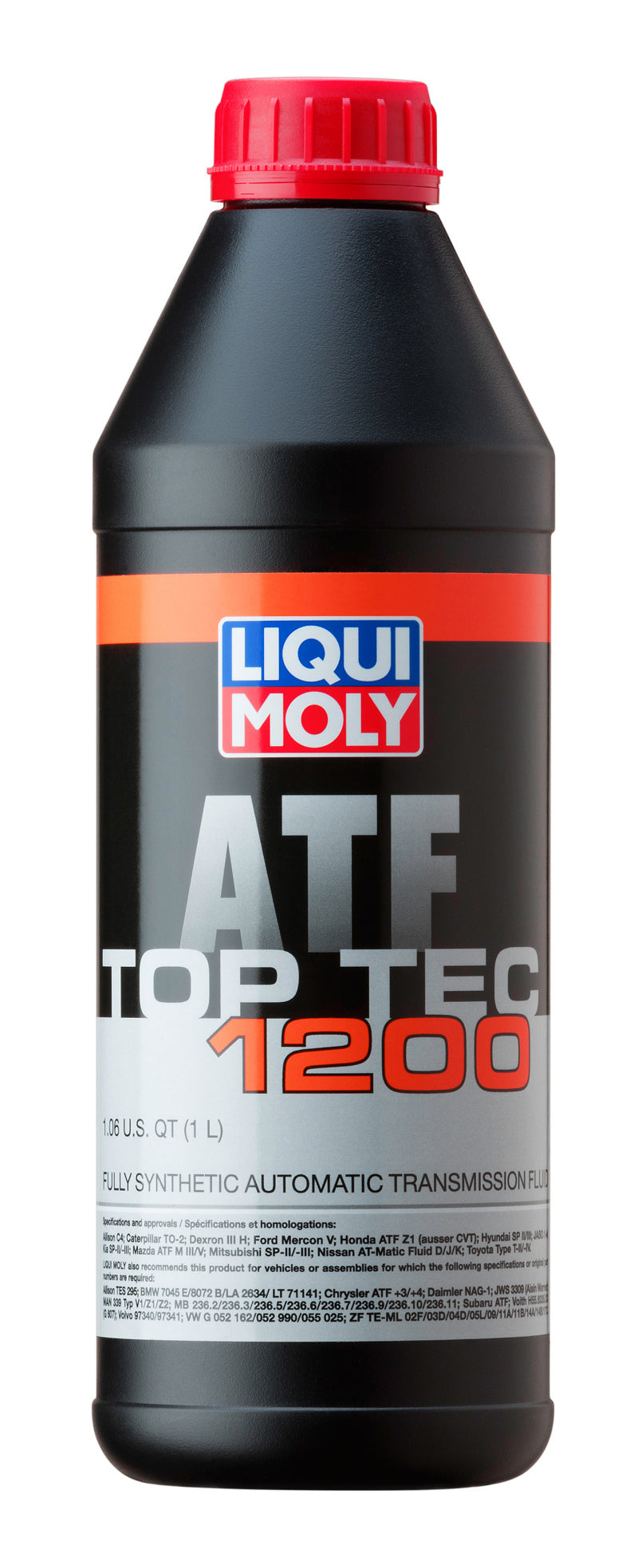 LIQUI MOLY Top Tec ATF 1200 - 1L Bottle - Acura Integra, MDX, RDX, RL, RSX, TL, TSX, BMW, Audi, Bentley, Buick