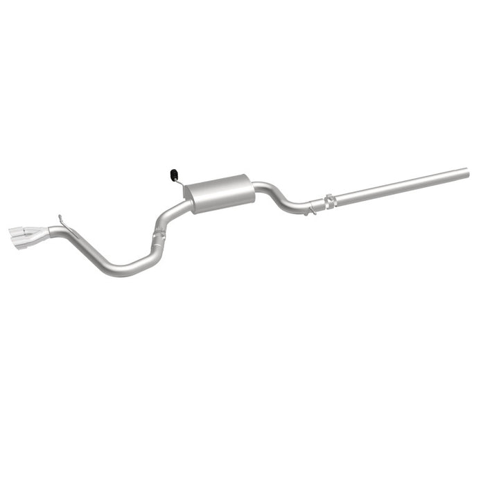 Magnaflow Cat-Back Exhaust System 2015 Volkswagen Golf 1.8L Dual Driver Side Exit 2.5in Polished Tips - OneFastShop