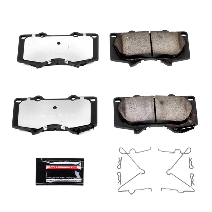 PowerStop Z36 Truck & Tow Brake Pads with Hardware for 10-19 Lexus GX460