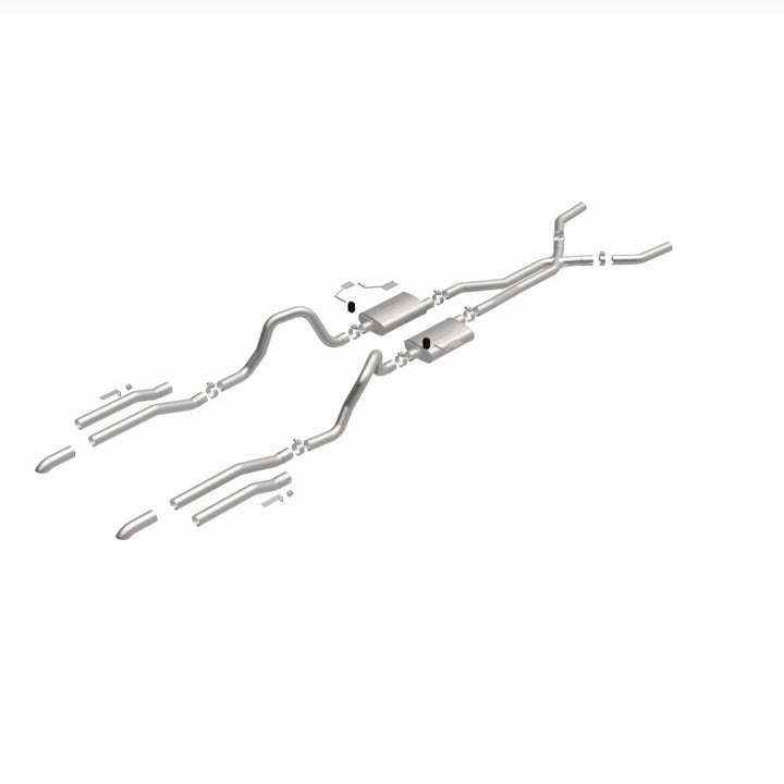 Magnaflow Street Series CB Exhaust System for 67-74 Dodge Charger 7.2L - OneFastShop