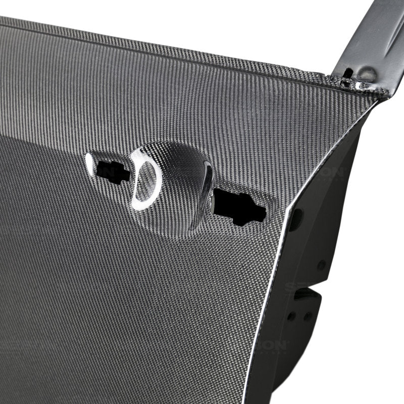 Seibon OE Style Gloss Carbon Fiber Front Doors for 2017 Honda Civic Type-R