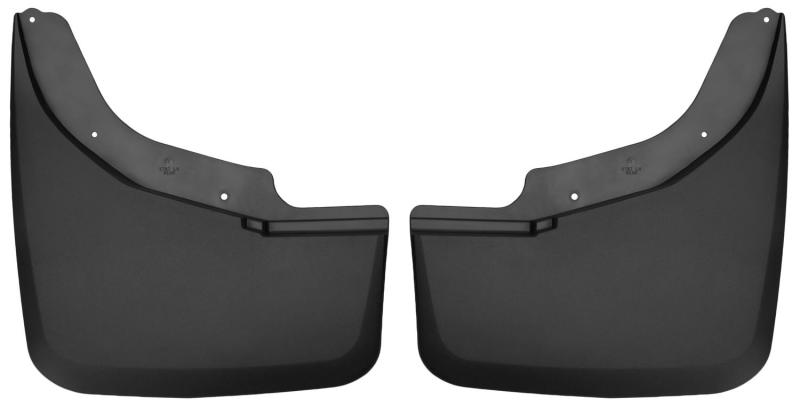 Husky Liners Black Dually Rear Mud Guards for 15-19 Chevrolet Silverado 3500 HD - OneFastShop