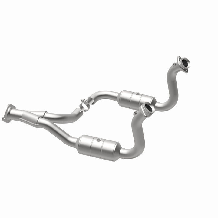 Magnaflow Catalytic Converter Y-Pipe Assembly for 08-10 Ford F-250/F-250 SD/F-350/F-350 SD 5.4L/6.8L / F-450 SD 6.8L - OneFastShop
